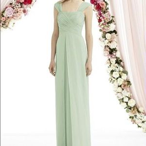 NWT After Six Chiffon Gown in Celadon Green